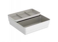 CONTAINER DOBLE CON TAPA B-SMART BATH+